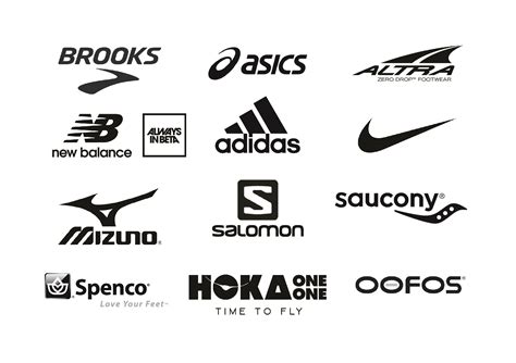 list of athletic shoe brands.